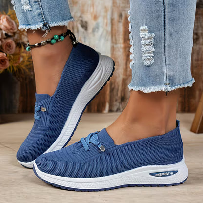 💥 Mega Sale - 50% OFF Best Sellers Today Only! 💥Women's Fashion Lace-Up Mesh Sneakers – Breathable Casual Sport Shoes
